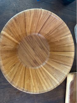 Wooden bowl