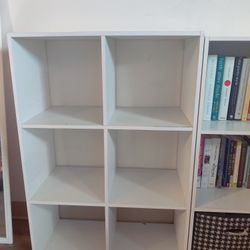 White Cube Shelves 