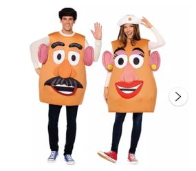 Mr and Mrs potato head adult Halloween costume