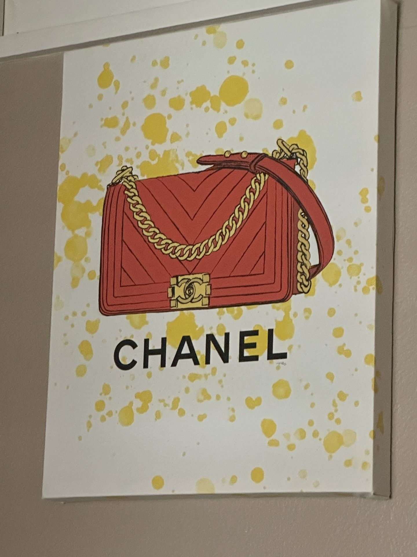 Bag Art 🖼️ $50 Almost 2 Feet