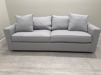 Room & Board gray queen size sofa bed/pullout couch