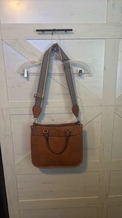 Vegan Leather Crossbody Bag