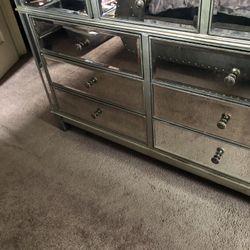 Mirrored Dressers (2)