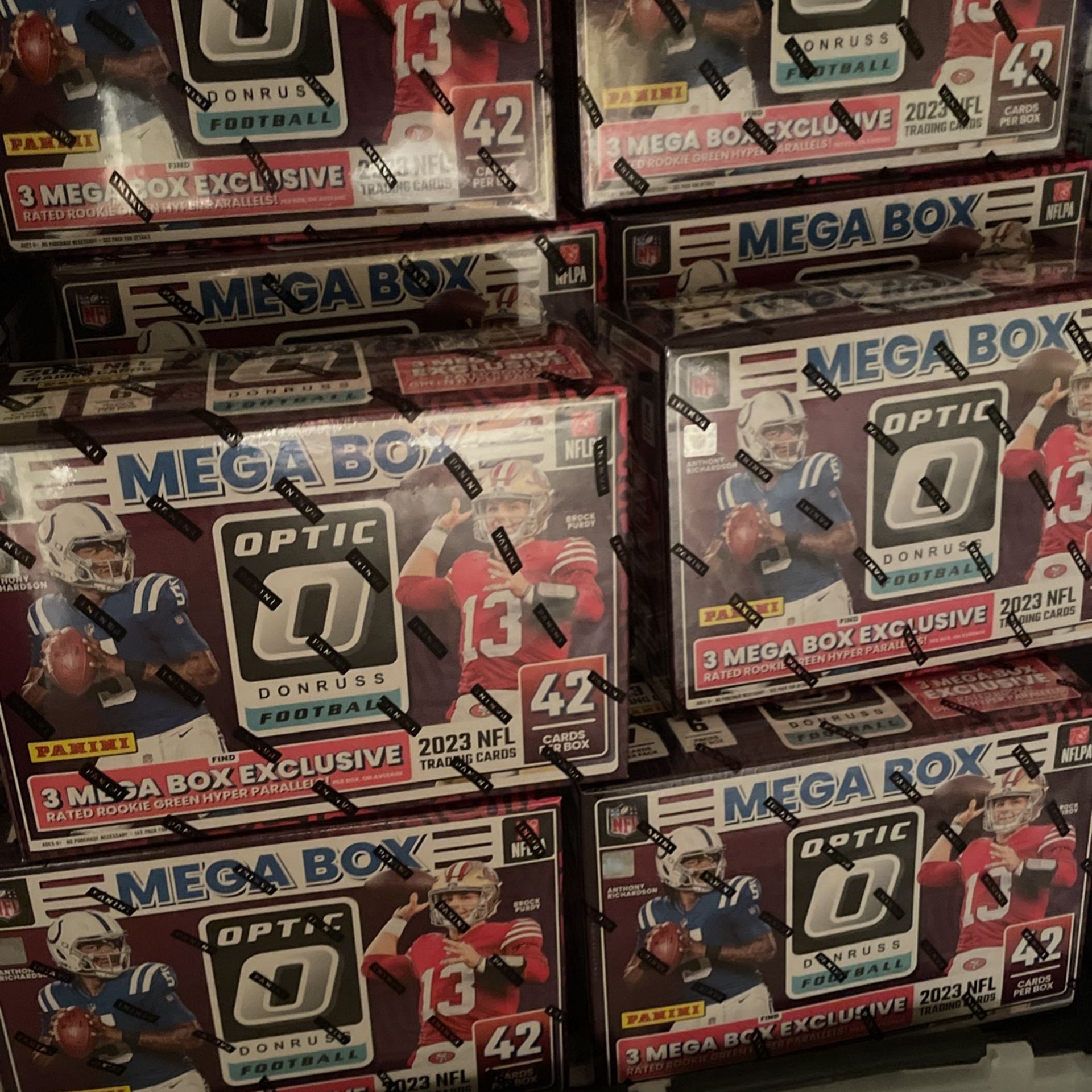 2023 Optic Football Target Mega Box Toys