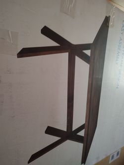 New Solid Wood Dining table w seating 35.5 w x 59 Lx 30.5H