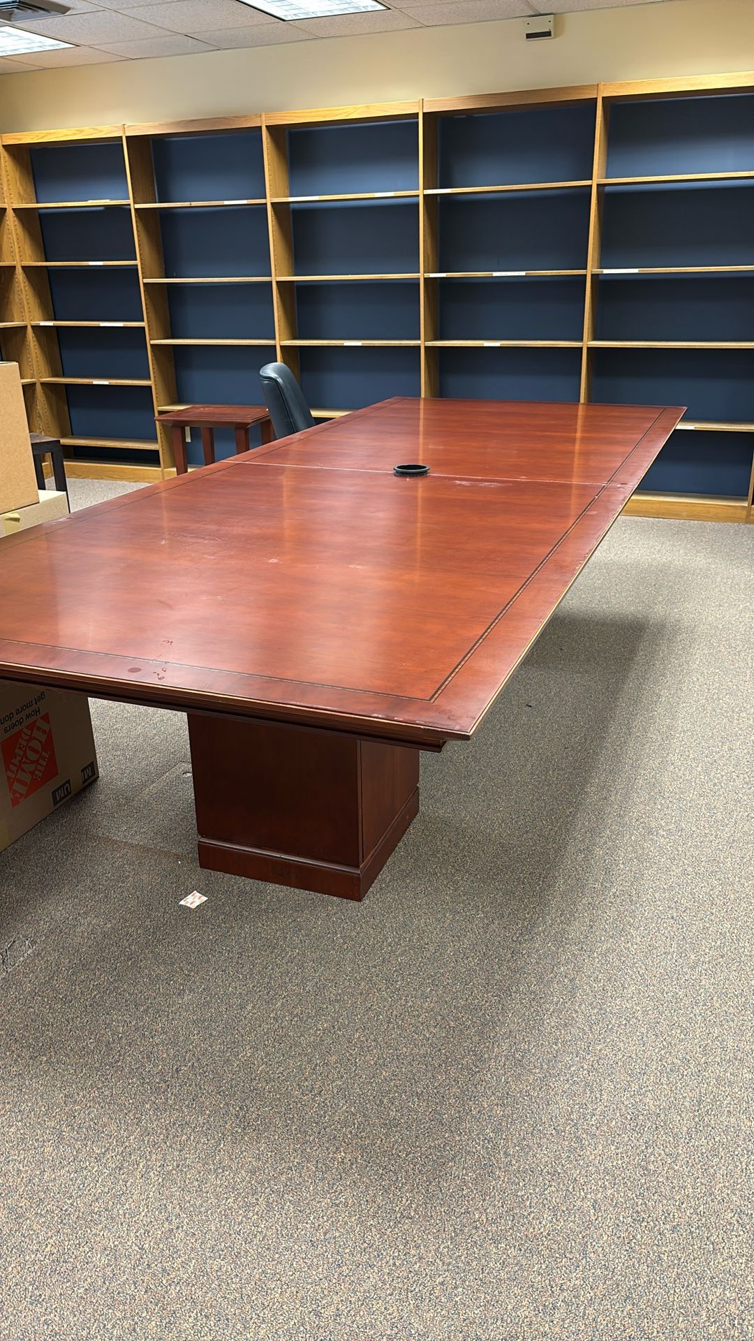 Wood Conference Table