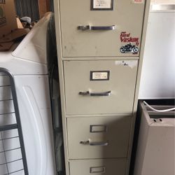 Metal 4-Drawer File Cabinets