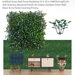 Artificial Grass Wall Panel Backdrop