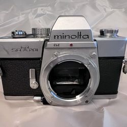 Minolta SRT 201 Film Camera -READ!