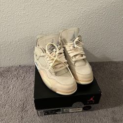 OFF WHITE JORDAN 4