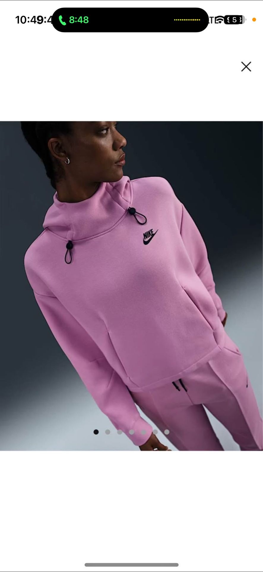 Nike Fleece Sportswear Tech Hoodie Only Size 2x 100$