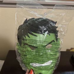 Kids Green The Hulk Mask NWT One Size 