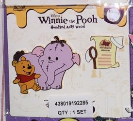 Winnie The Pooh Hundred Acre Wood Heffalump 10/12 Pin Set