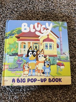 Bluey pop out book