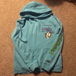 Chrome Hearts Matty Boy Brain Hoodie 'Blue'