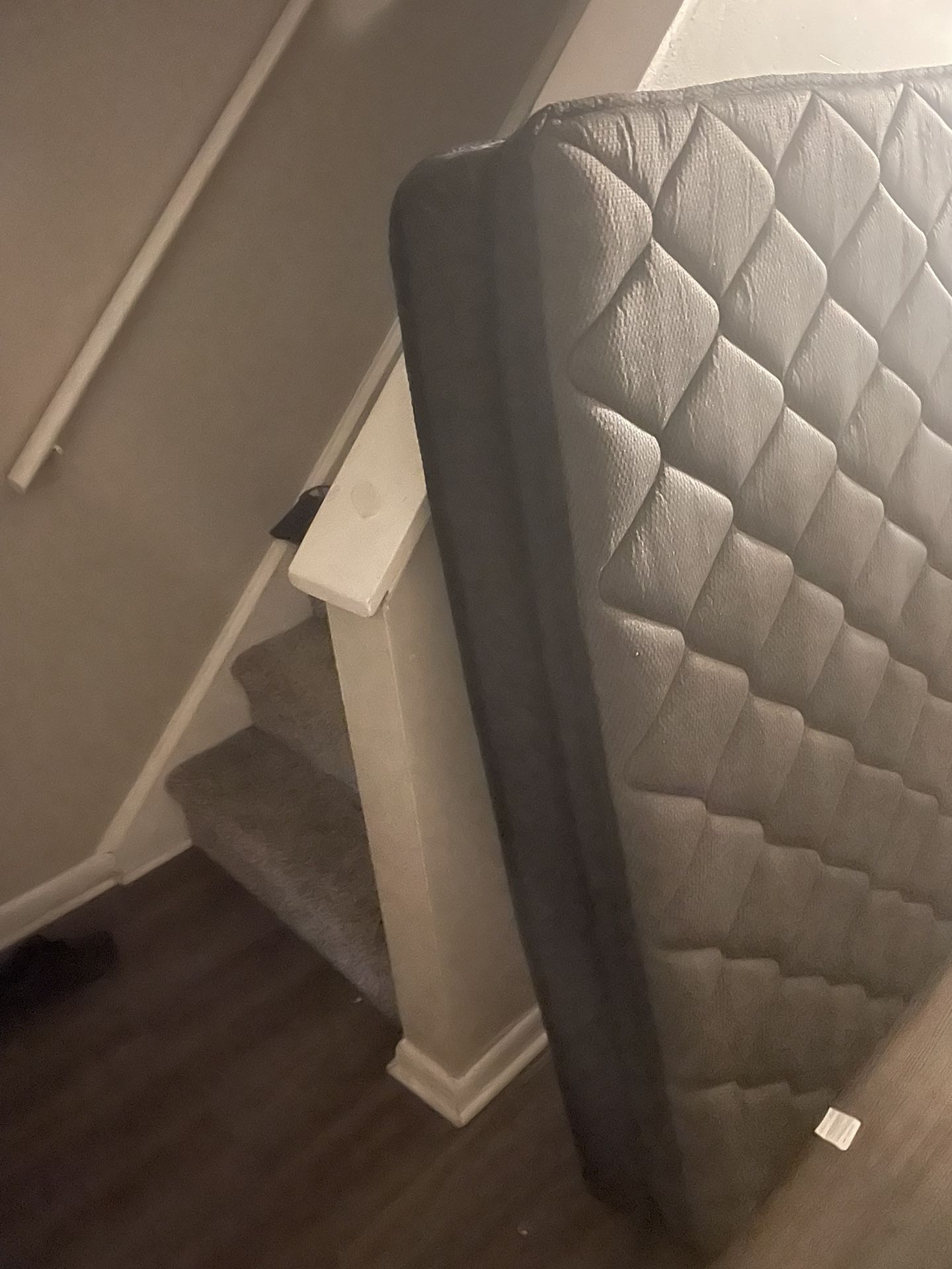 Queen Sized Bed LED Frame With Mattress