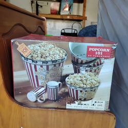 Kitchen Ace  Popcorn Maker and Bowl Set