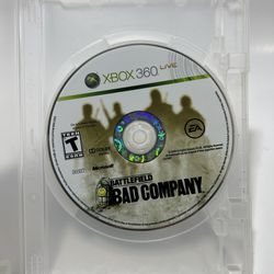 Battlefield: Bad Company Microsoft Xbox 360 Video Game Disc Only 