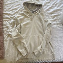 All in Motion Men’s Hoodie XXL – Oatmeal Beige Pullover – Soft Fleece Lined