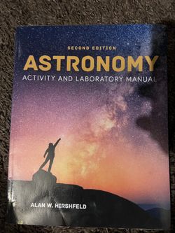 astronomy activity and laboratory manual