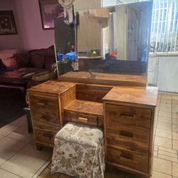 Beautiful Wood Vanity 