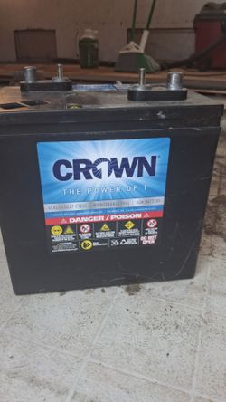 Crown the power of 1 sealed deep cycle/maitnace free/AGM Battery
