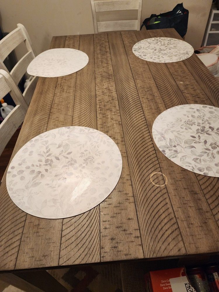 Dining Table With 6 Chairs For Sale