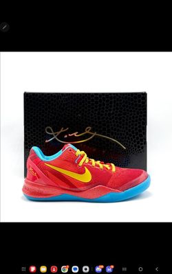 Kobe 8 Protro "Year of the Horse Light Crimson and Vivid Blue Women's Size 8.5 Grade School 7Y