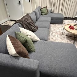 Sectional Couch with Storage