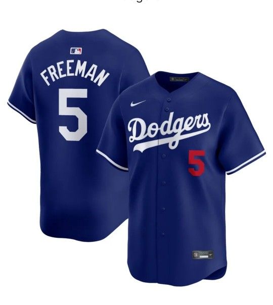 Dodgers Freddie Freeman World Series Champions Jersey 