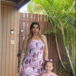 Sweet Honey Hawaii Matching Mom & Mini set 