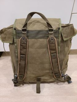 Italian Alpini Mountain Canvas Backpack Rucksack for Sale in Seattle WA OfferUp