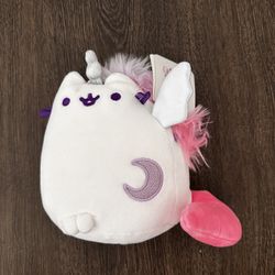GUND Pusheen Unicorn Squisheen Super Pusheenicorn Extra Plush Pink 6" new