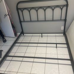 Queen bed frame