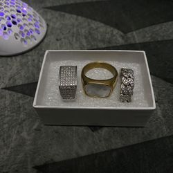 Men’s Jewelry (rings Only ) Size 7-10