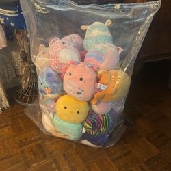 29 Squish, Mallows, Medium Size And 14 Little Ones