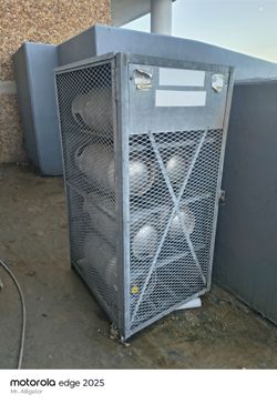 used Forklift propane cylinders and cage