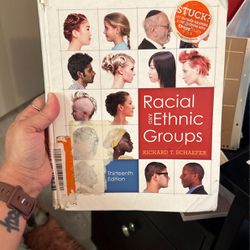 Racial And Ethnic Groups Textbook 