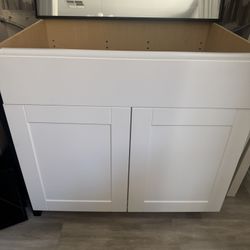 White Cabinet 