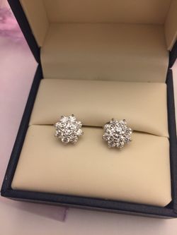 Diamond earrings