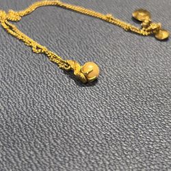 Pearl Pendant Necklace Gold Plated 