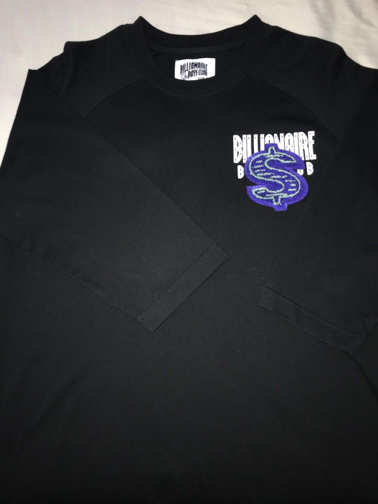 BILLIONAIRE BOYS CLUB DOLLAR BASEBALL TEE SIZE L