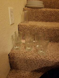 Glass cups