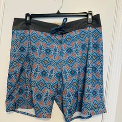 Patagonia Men's Stretch Planing Boardshorts 19” Size 36