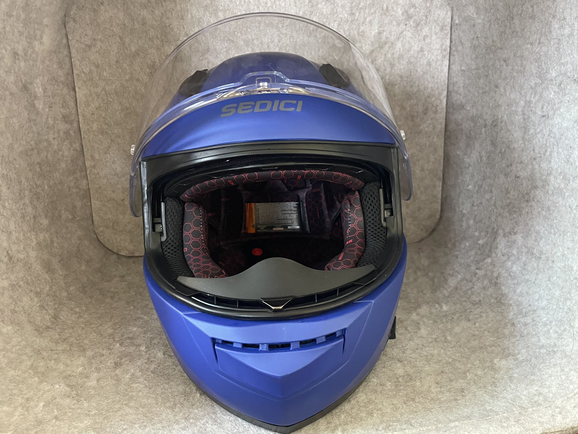 SEDICI Small Matte Blue Motorcycle Helmet