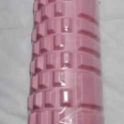 NEW! Hollow Core Muscle Relaxation Foam Roller,  Pink, 13x5