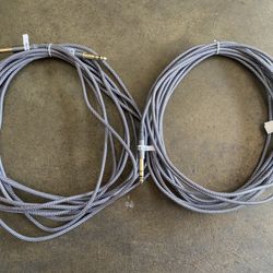 Instrumental balanced cable 1/4” TRS to 1/4” TRS 20 Feet