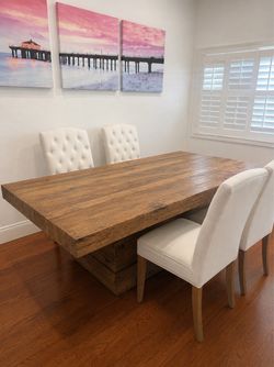 Solid Wood Dining Table