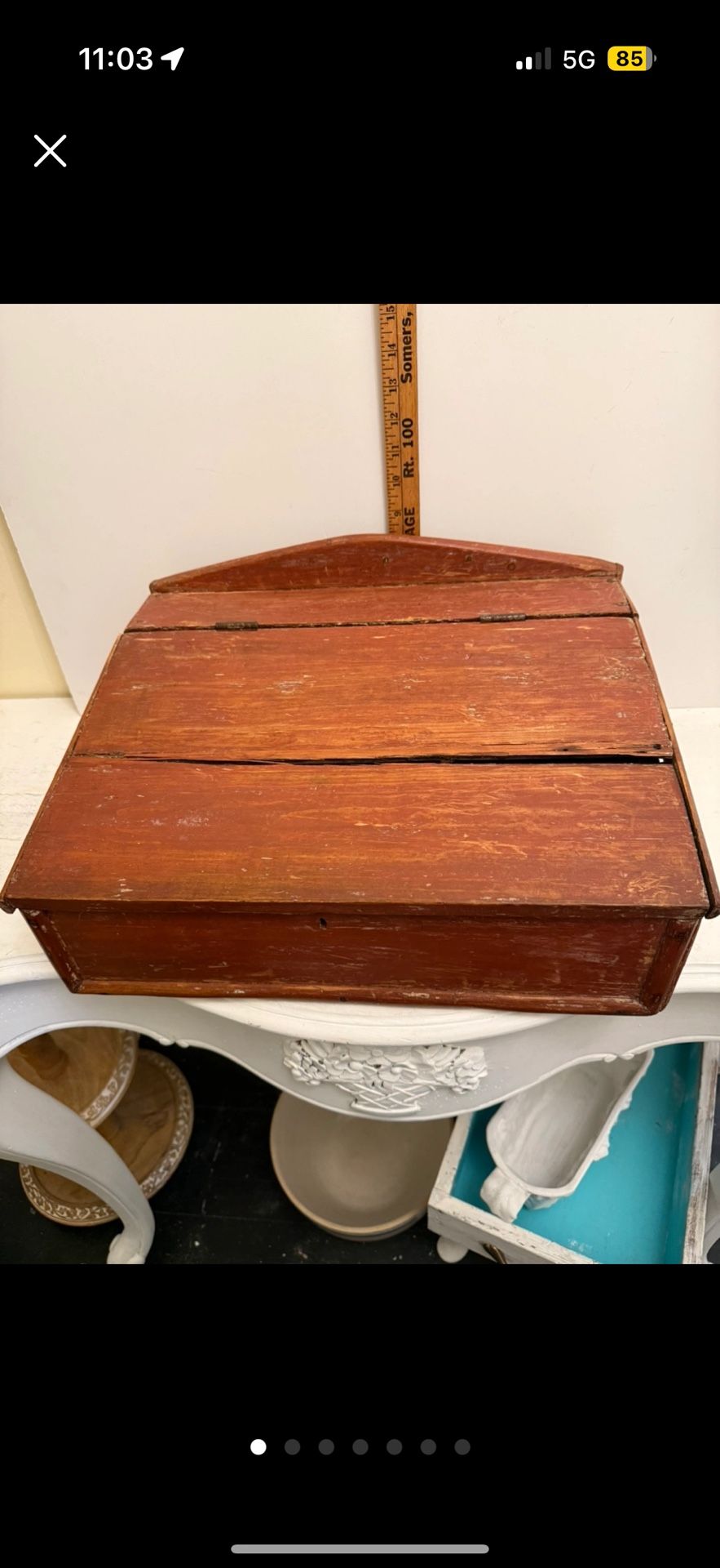 Antique Table Top Desk