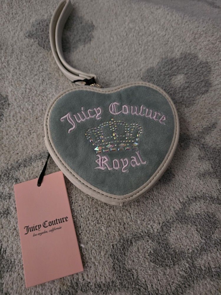 Juicy Couture Blue Wristlet 